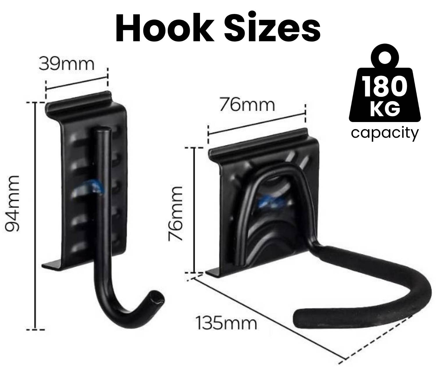 Bike Hooks For Wall (x4 Bike Rack): image 5