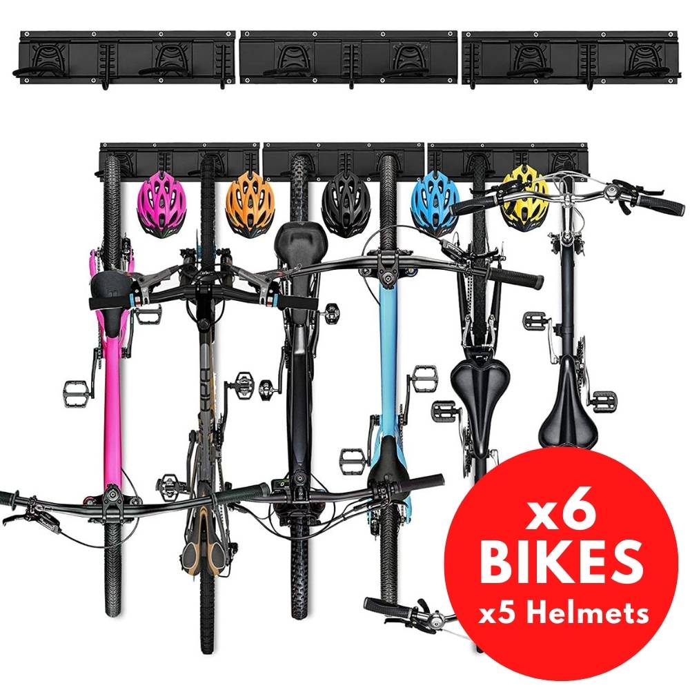 Bike Wall Rack (6 Bike Wall Rack): image 1