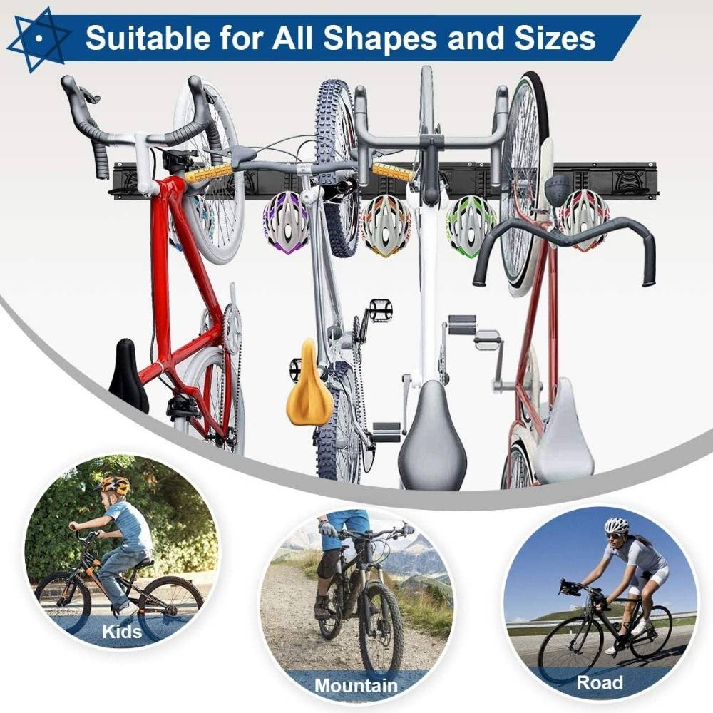 Bike Wall Rack (4 Bike Wall Rack): image 2