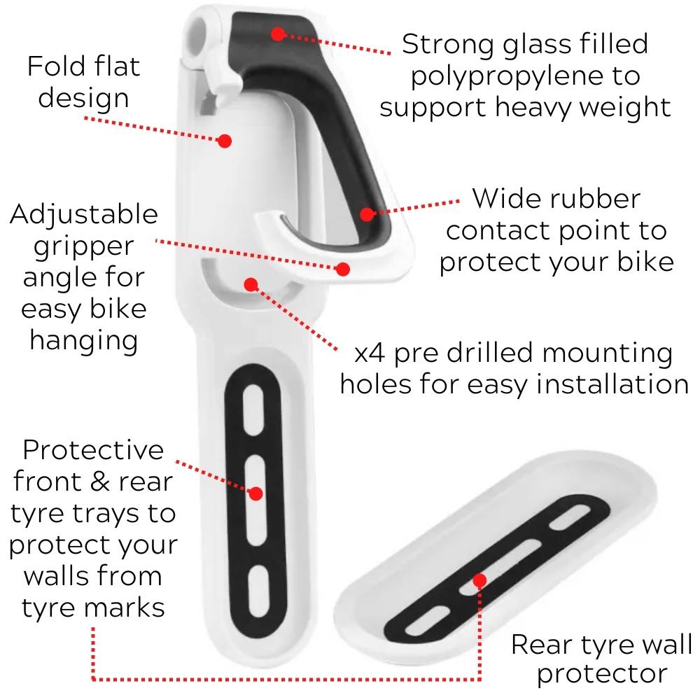 Wall Mounted Bike Storage (Single): image 3